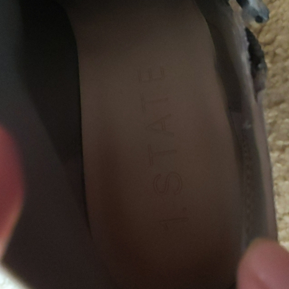 1.State Light Brown Heeled Short Booties Size 7.5 - Picture 9 of 11